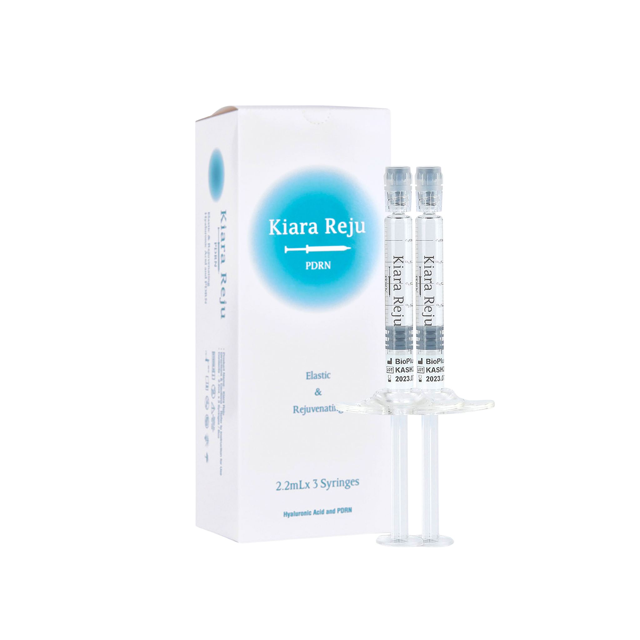 Kiara Reju - jeringa de biocomplejo regenerativo con PDRN y ácido hialurónico, GC Medical