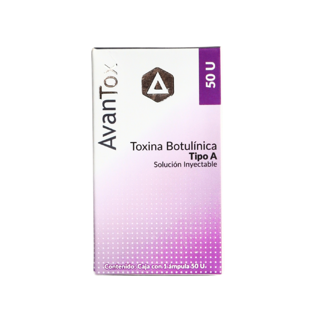 AvanTox 50U - vial de toxina botulínica tipo A para uso médico profesional, GC Medical