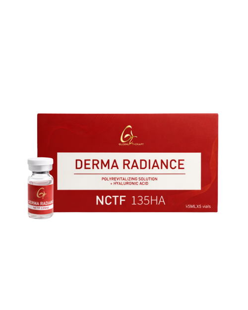 Derma Radiance NCTF135 - viales de solución polirevitalizante con ácido hialurónico, GC Medical