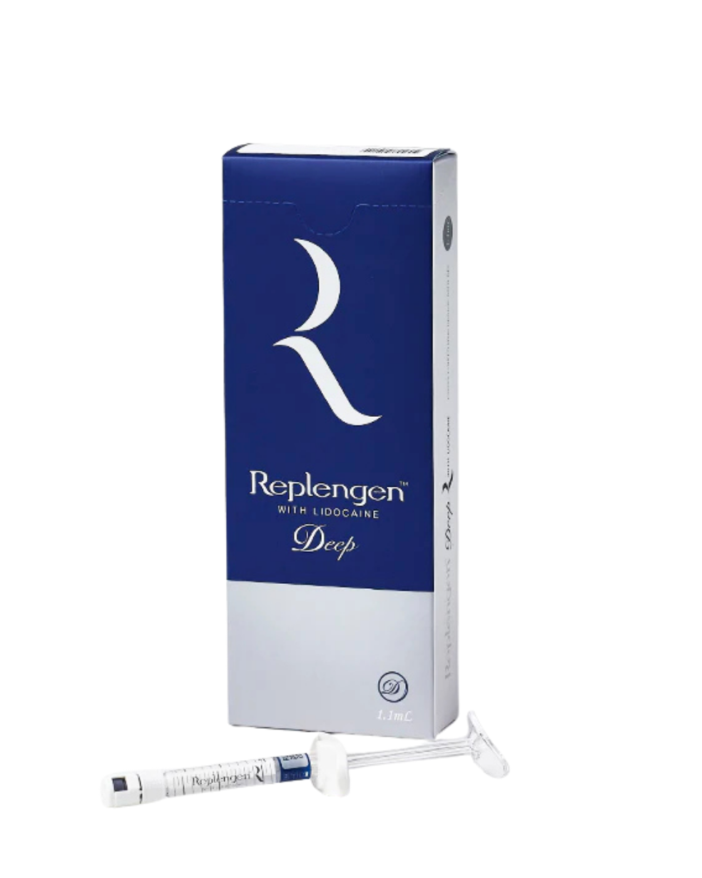 Replengen Deep - jeringa de relleno dérmico de ácido hialurónico vial azul, GC Medical