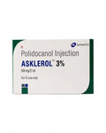 Asklerol 3% - caja de ampolletas de Polidocanol solución esclerosante, GC Medical