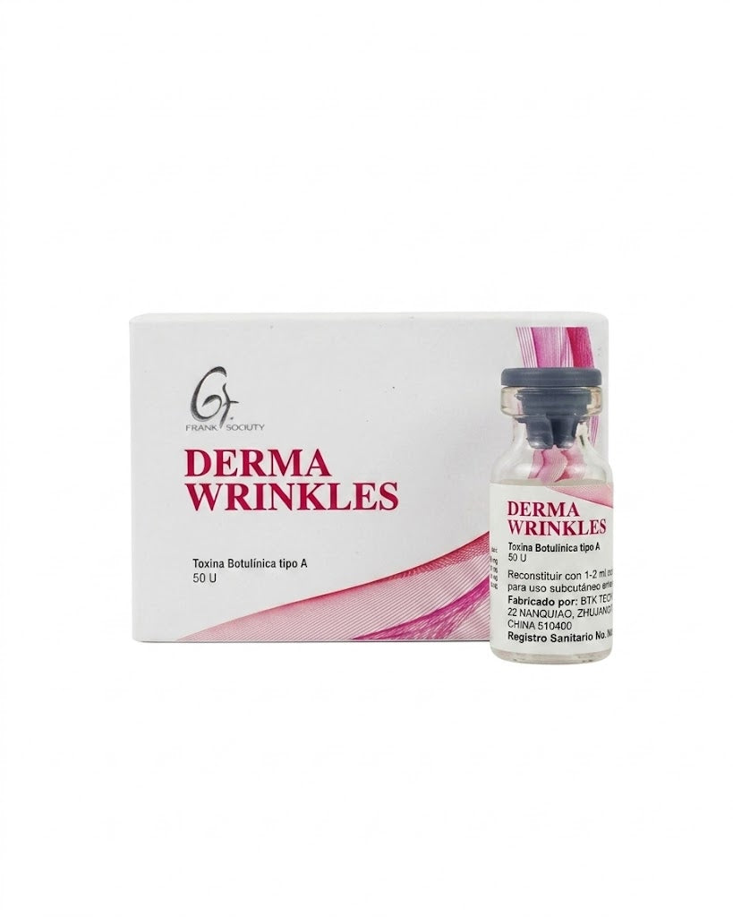 Derma Wrinkles 50U - vial de toxina botulínica tipo A para uso médico profesional, GC Medical