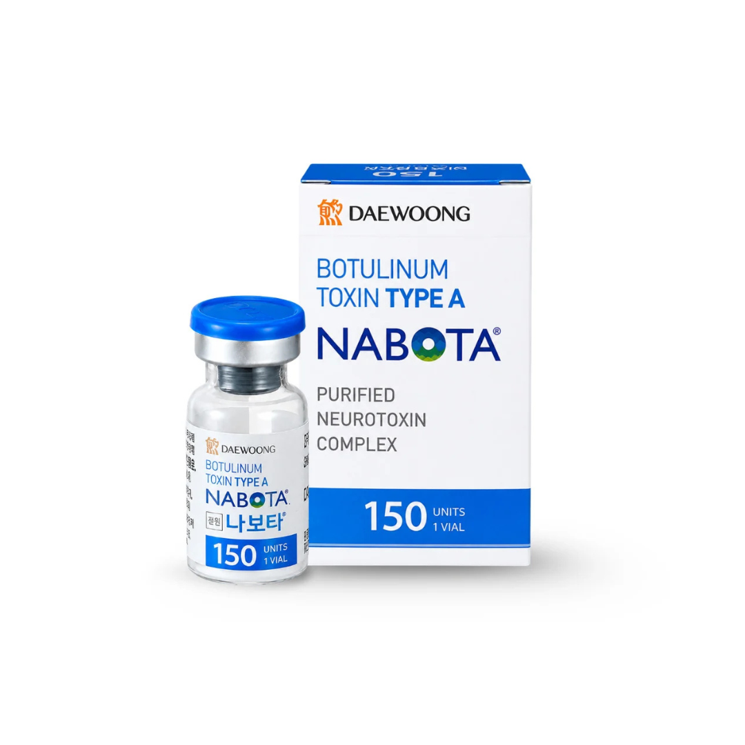 Nabota 150U - vial de toxina botulínica tipo A de alta pureza de 150 unidades, GC Medical