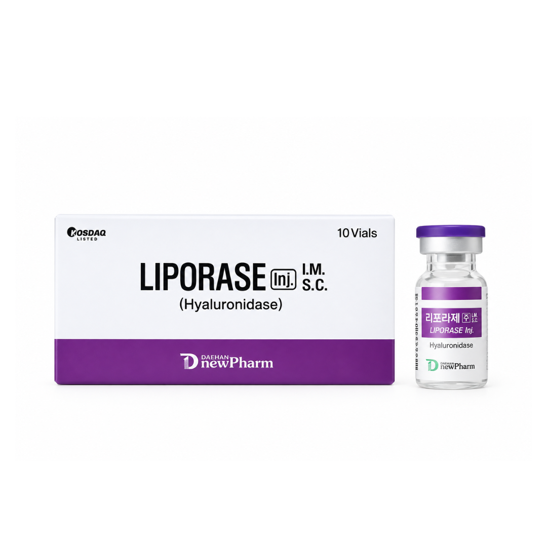 Liporase - vial de hialuronidasa para disolver rellenos de ácido hialurónico, GC Medical